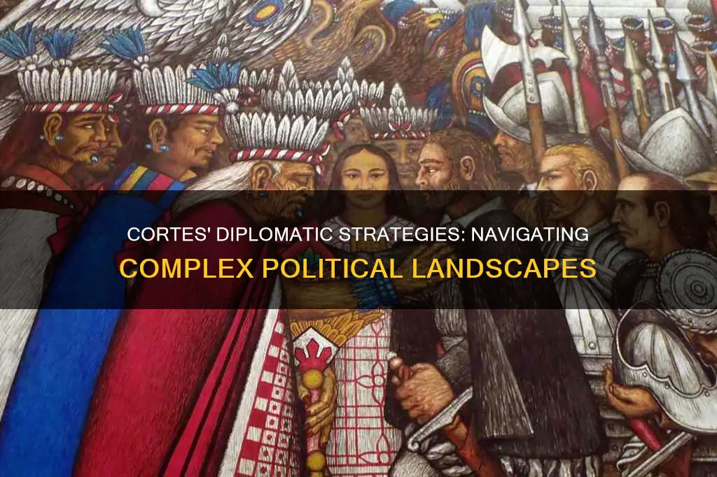 what does cortes deal with diplomacy