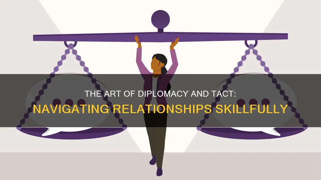 what does diplomacy and tact mean