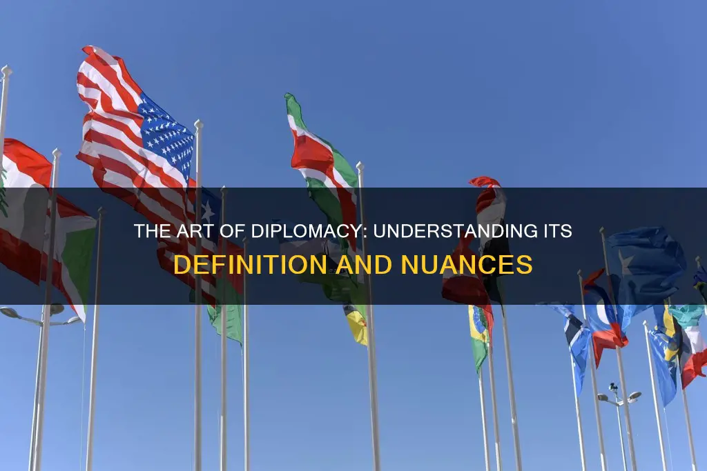 what does diplomacy definition