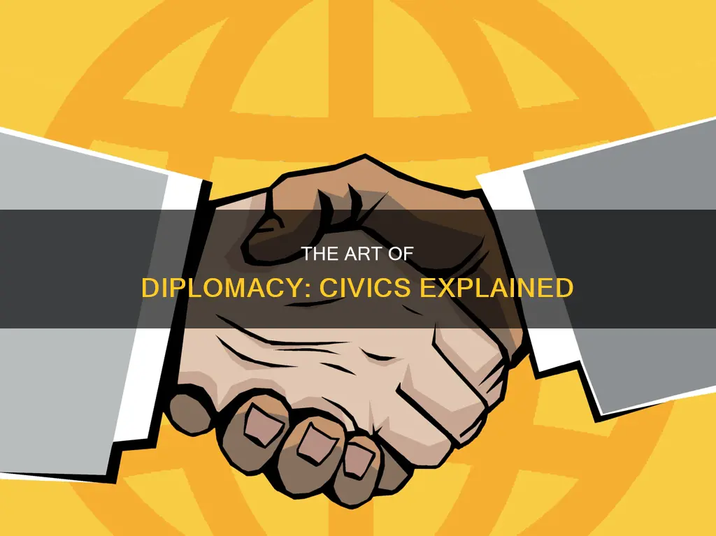 what does diplomacy mean in civics