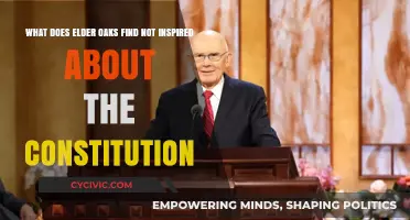Elder Oaks' Critique of the Constitution