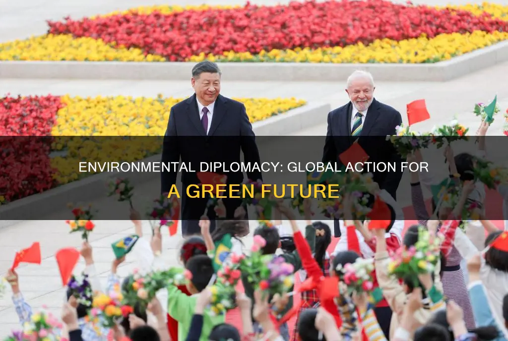 what does environmental diplomacy mean