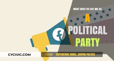 Why Does Facebook Categorize Me as a Political Party?