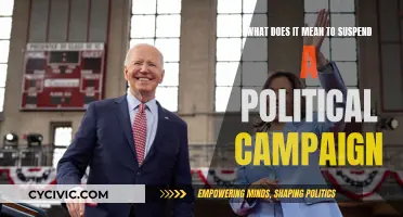Political Campaign Suspension: What Does It Mean?