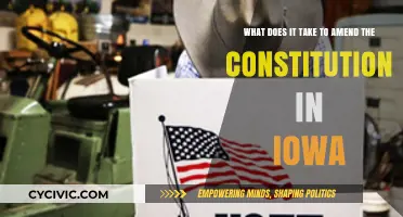 Amending Iowa's Constitution: A Difficult Task