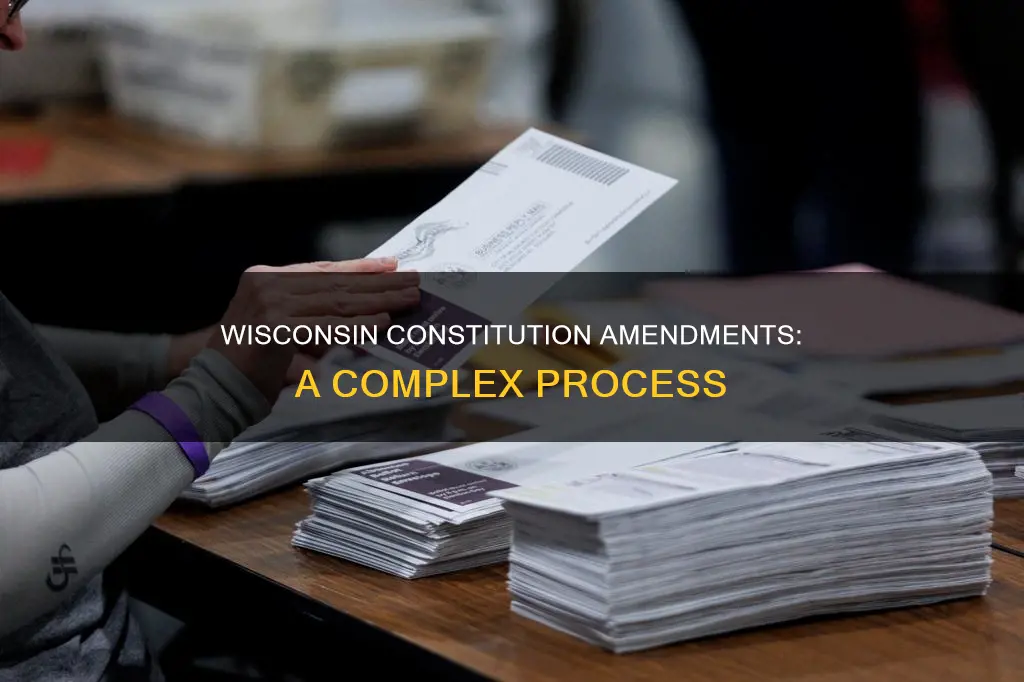 what does it take to amend the wisconsin constitution
