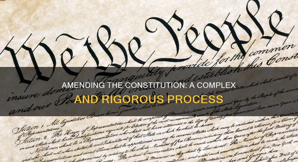 what does it take to modify the constitution