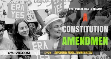 The Challenge of Rescinding Constitutional Amendments