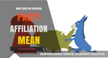 Understanding the Implications of No Political Party Affiliation