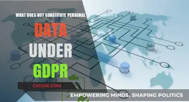 GDPR: What's Not Personal Data?