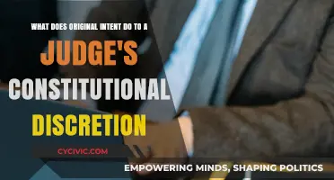 How Original Intent Limits Judicial Discretion