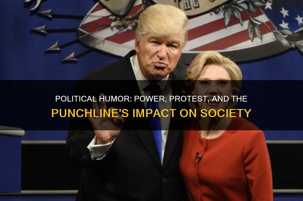 what does political humor do