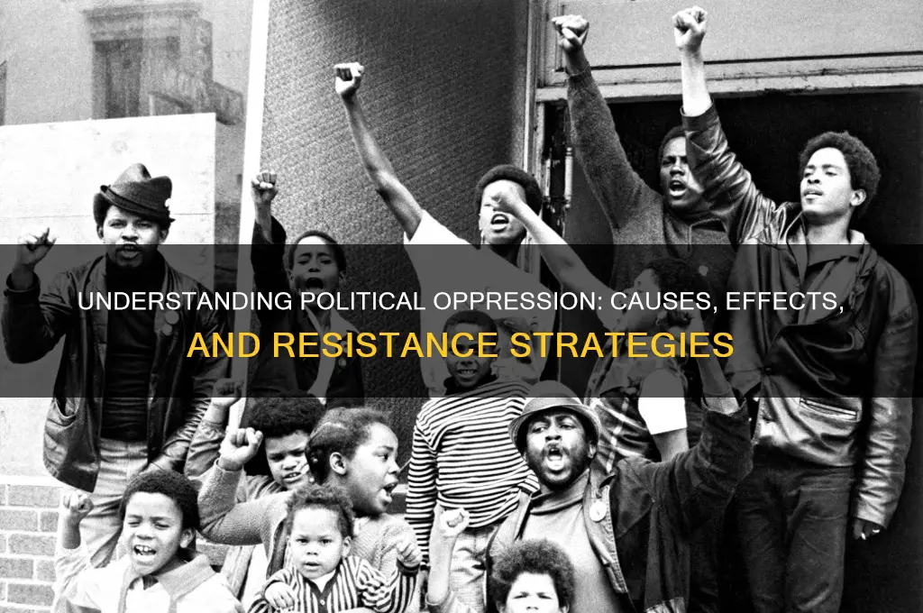 what does political oppression