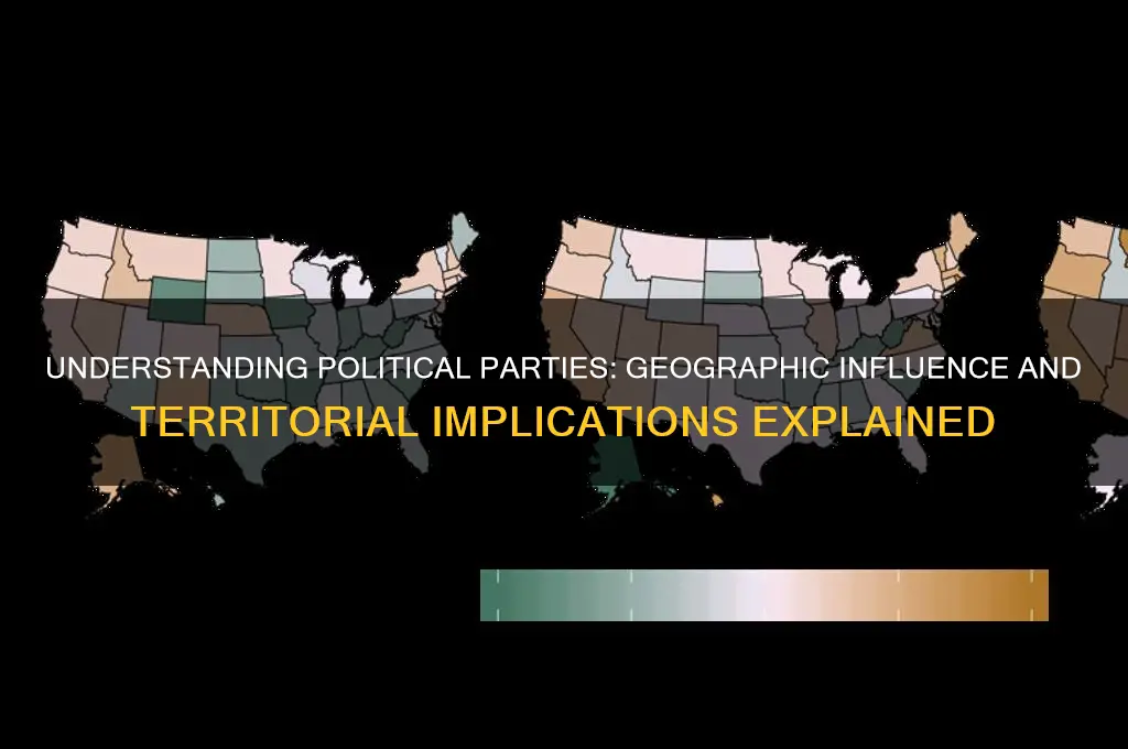 what does political party mean in geography