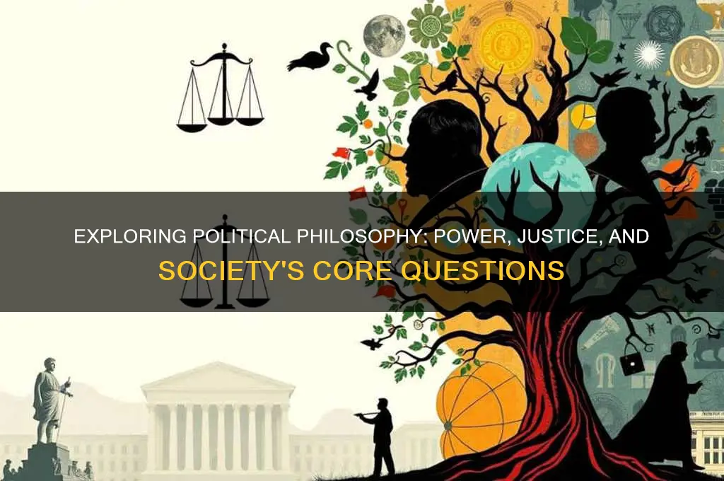 what does political philosophy study