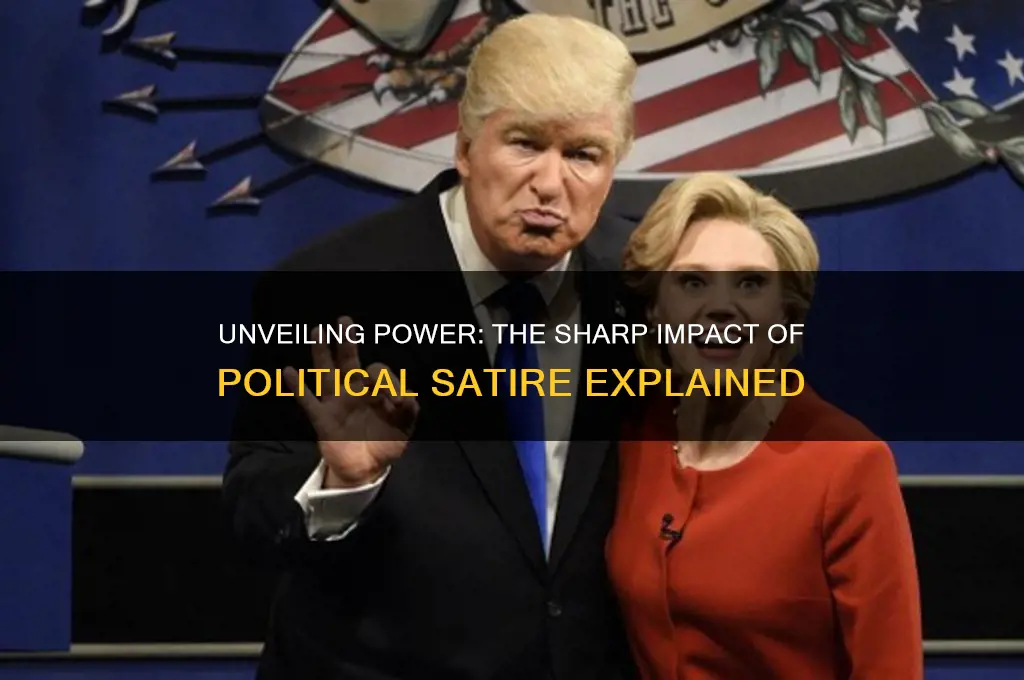 what does political satire do