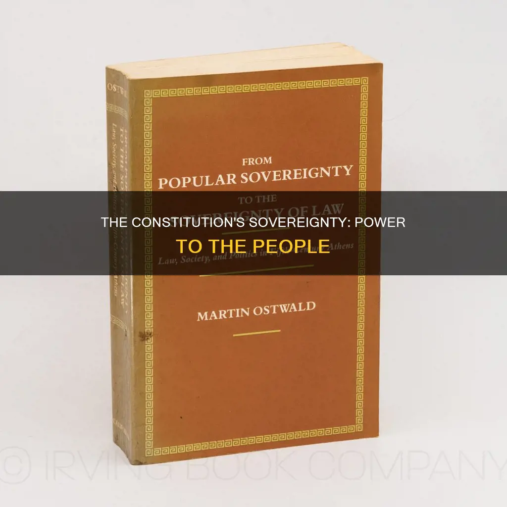 what does popular sovereignty have to do with the constitution