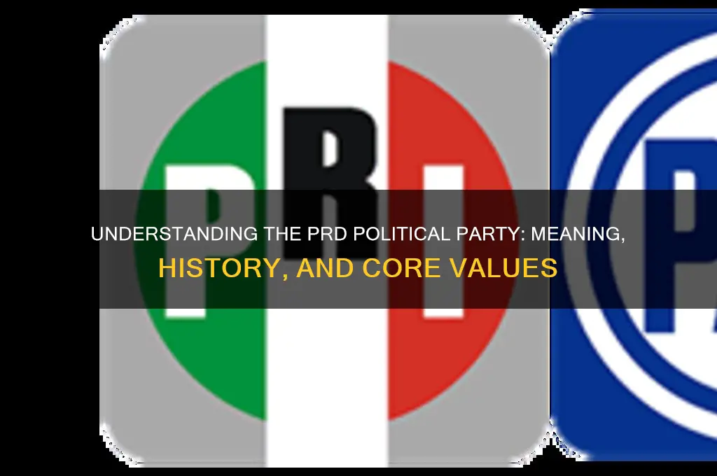 what does prd political party stand for
