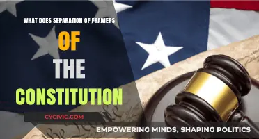 Separation of Powers: Framers' Vision for the Constitution