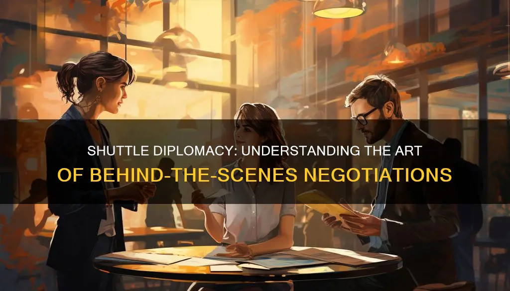 what does shuttle diplomacy mean