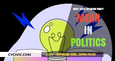 Understanding Splinter Parties: Political Breakaways and Their Impact Explained