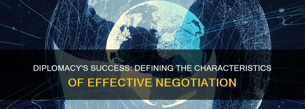 what does successful diplomacy look like