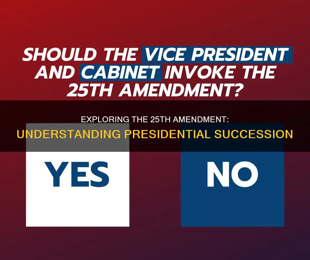 what does the 25th amendment of the constitution