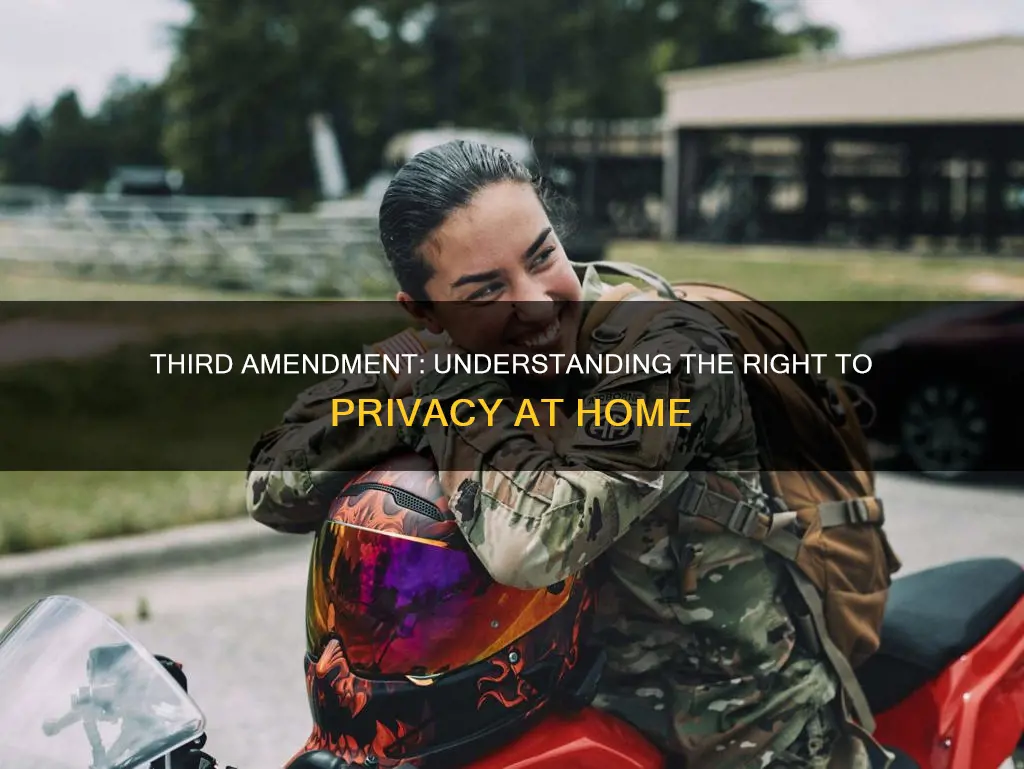 what does the 3rd amendment mean in the us constitution