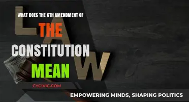 Understanding the Sixth Amendment's Meaning and Its Impact