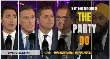 The Chief's Role: Managing a Political Party's Direction