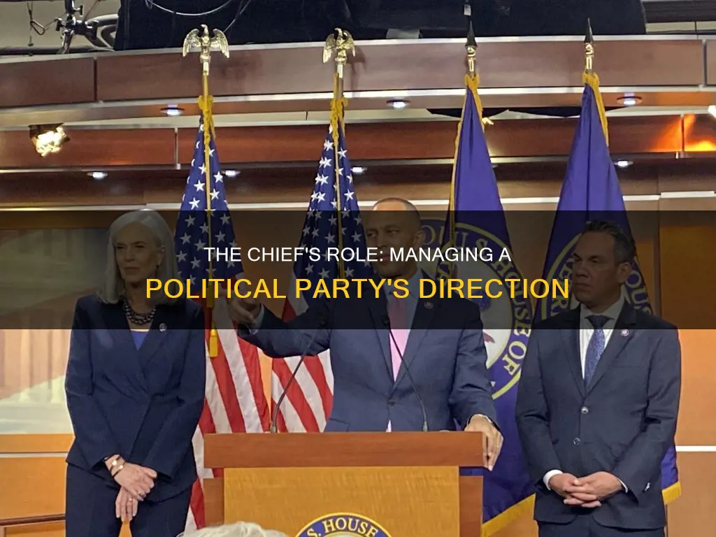what does the chief of the party do