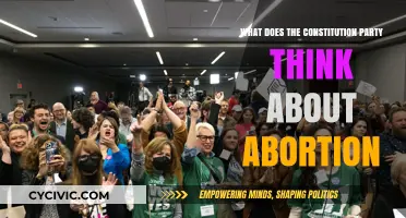 Constitution Party's Abortion Stance: Unveiling the Platform