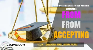 What the Constitution Prohibits Americans from Accepting