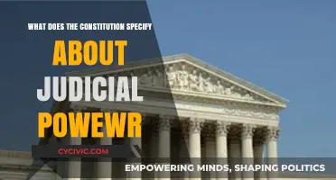 The Constitution's Judicial Power: What's Specified?