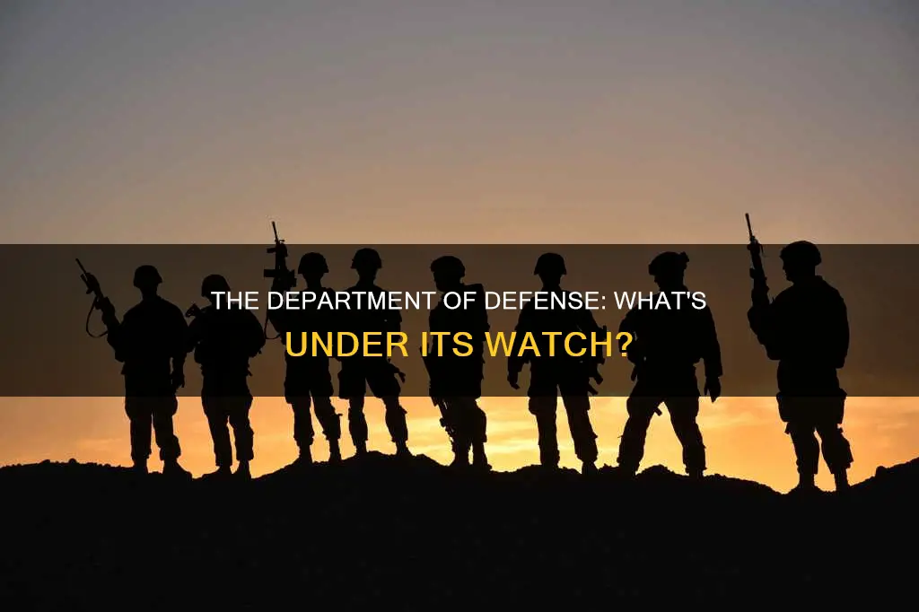 what does the department of defense regulate or oversee