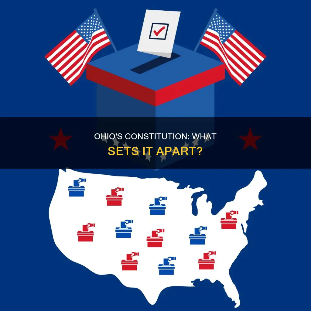 what does the ohio constitution have that is unique