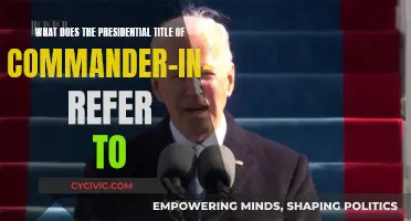 Commander-in-Chief: Understanding the President's Military Leadership Role