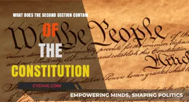 The Constitution's Second Section: Rights and Freedoms