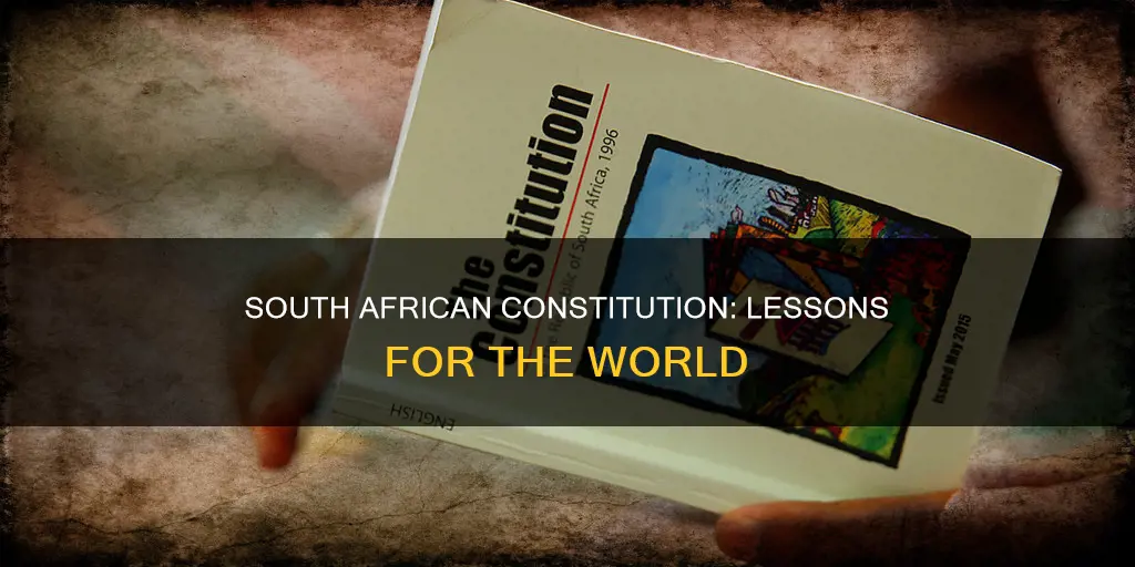 what does the south african constitution teach us