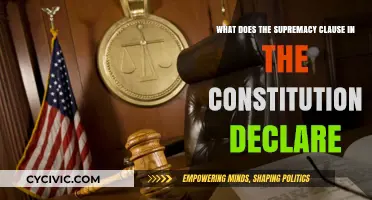 The Supremacy Clause: What Does It Declare?