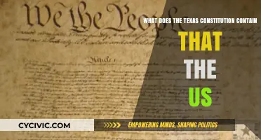 Texas Constitution: What Makes It Unique Compared to US Constitution?