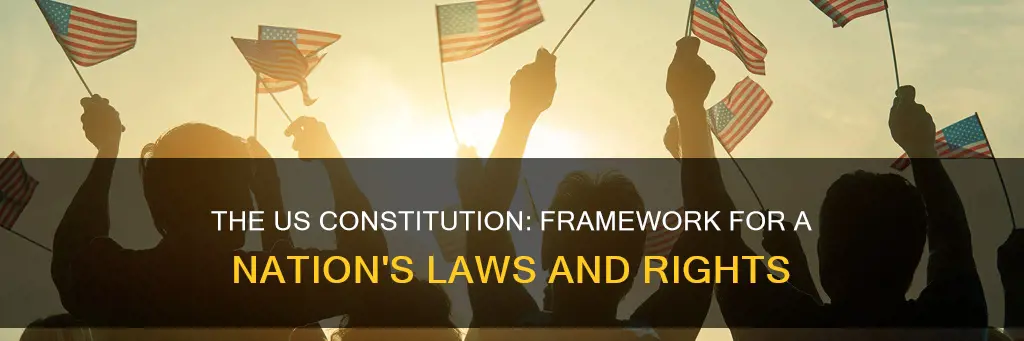 what does the us constitution provide the framework for