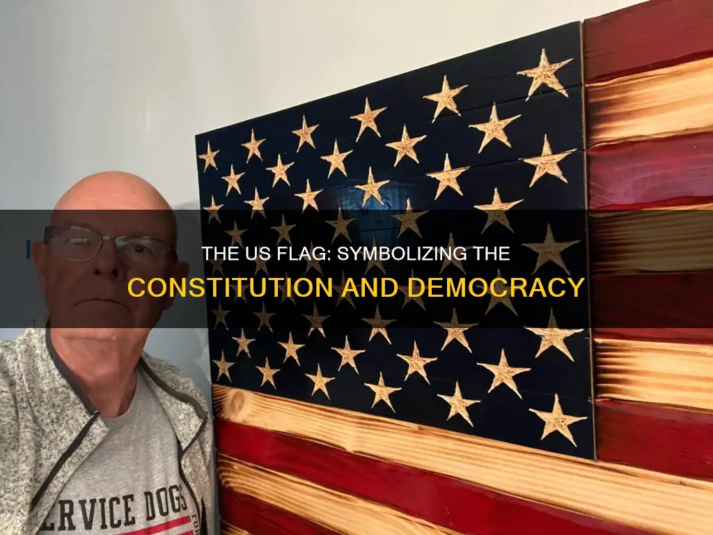 what does the us flag represent the constitution