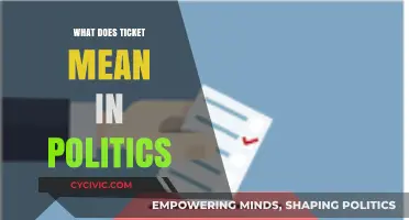 Decoding Political Jargon: What's the Deal with 'Ticket' in Politics?