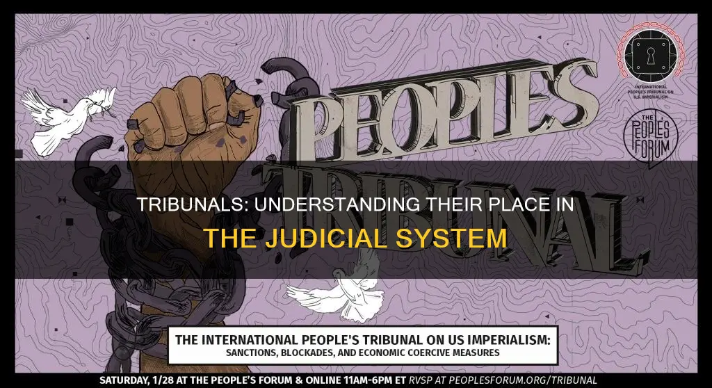 what does to constitute tribunals inferior to the supreme court