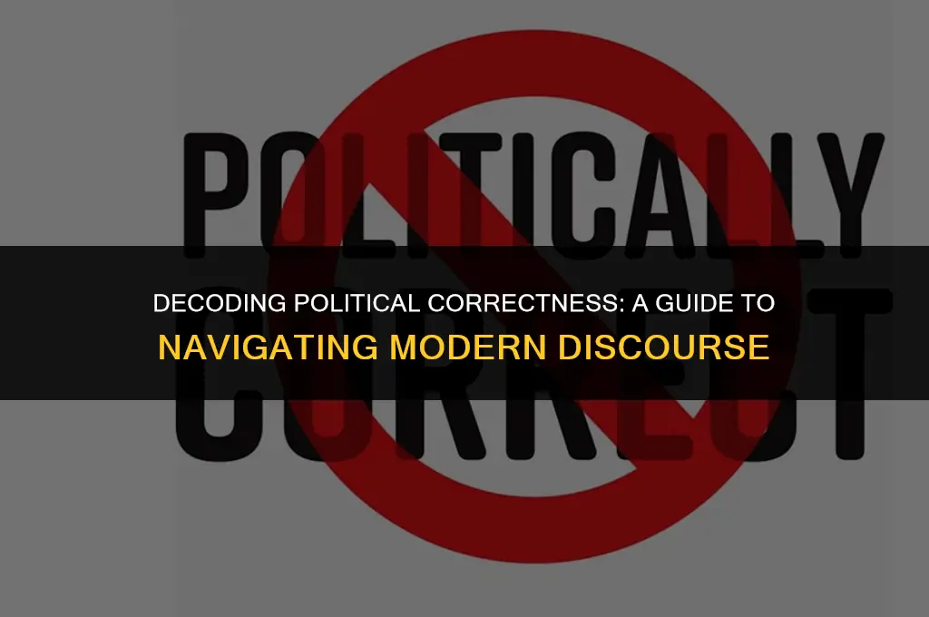 what does too politically correct mean