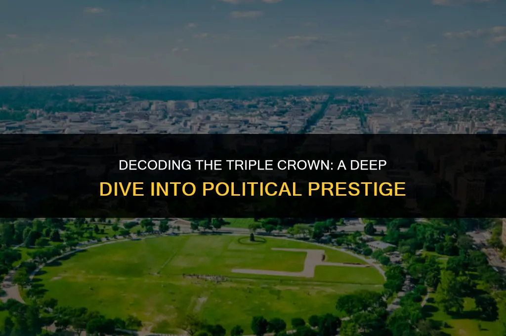 what does triple crown mean in politics