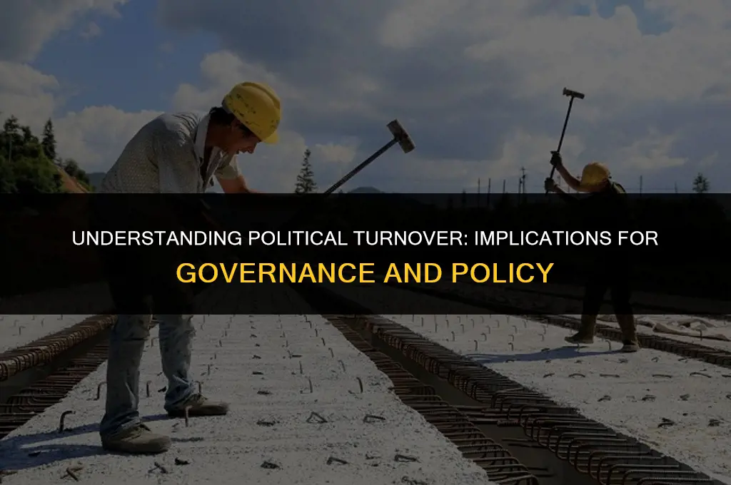 what does turnover mean in politics