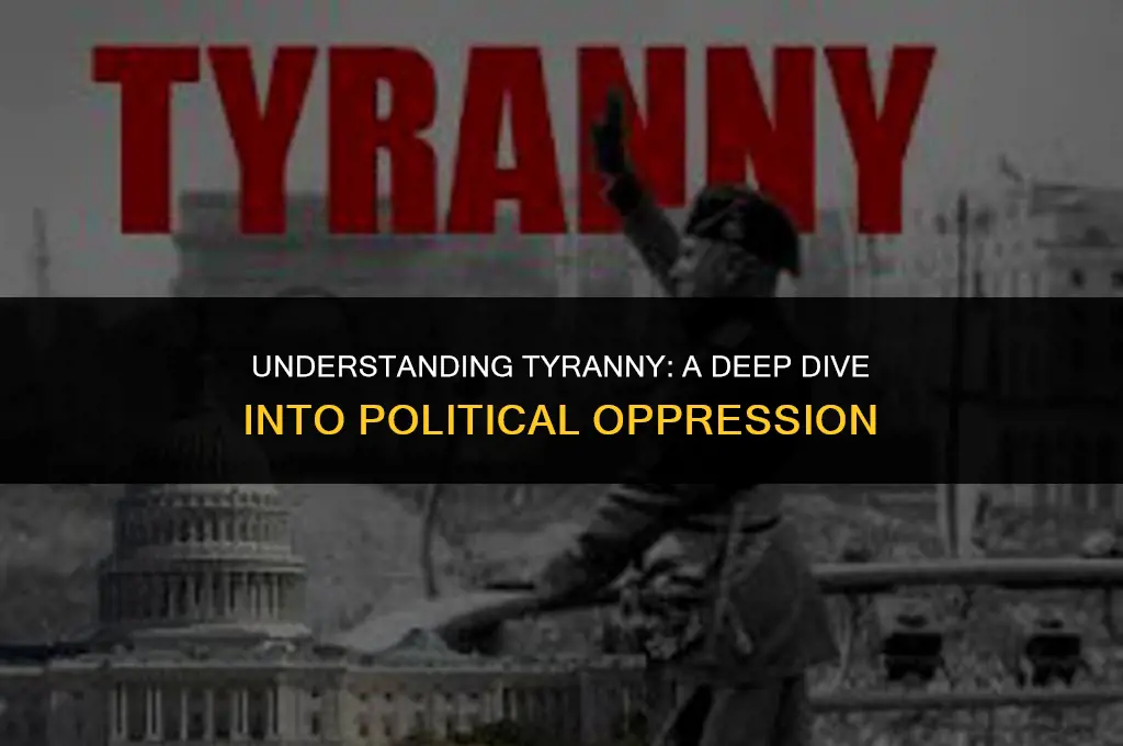 what does tyranny mean in politics
