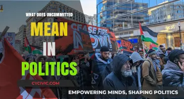 Decoding Political Jargon: What Does 'Uncommitted' Really Mean?